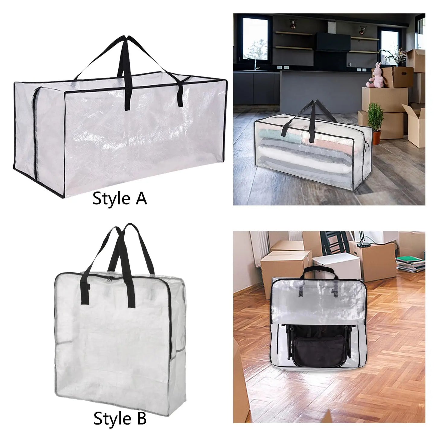 Large Moving Bag for Dorms & College Backpacking
