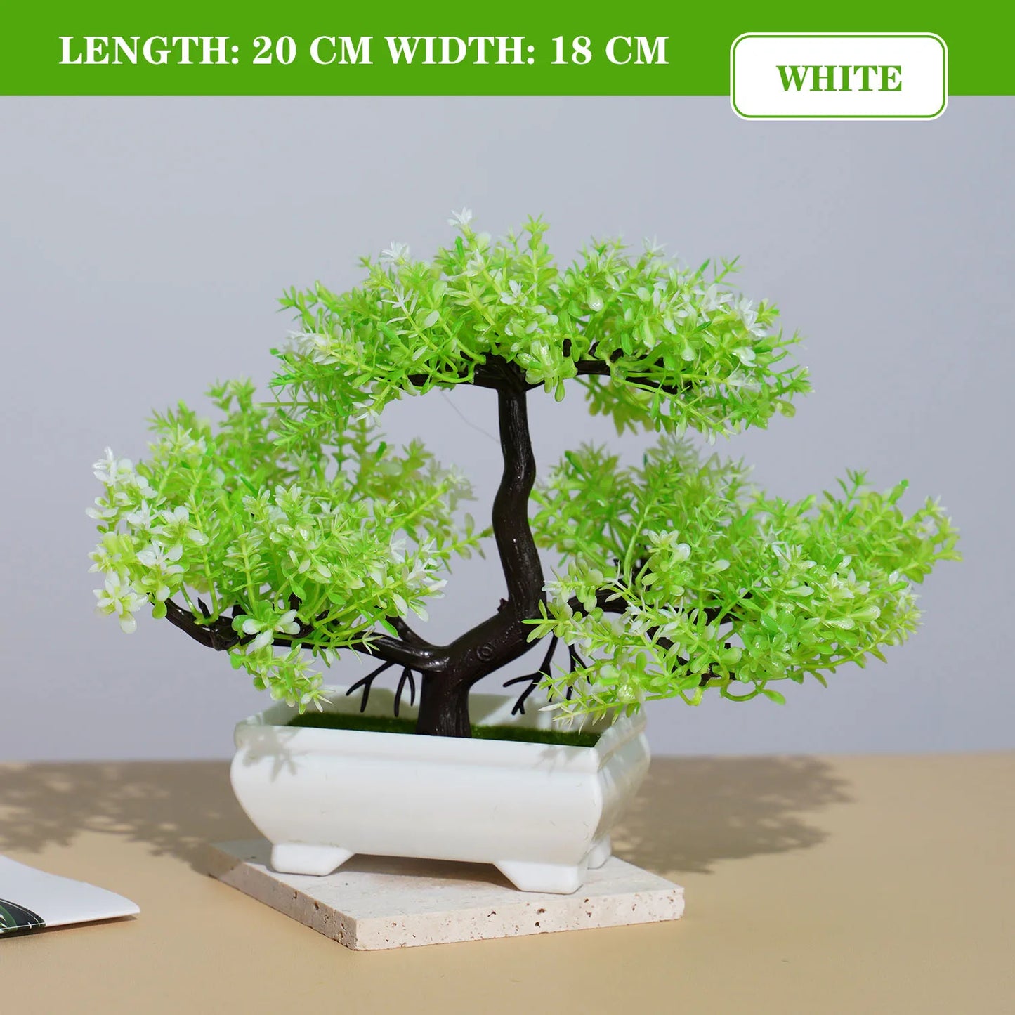Artificial Bonsai Tree - Lifelike Decor for Home & Garden