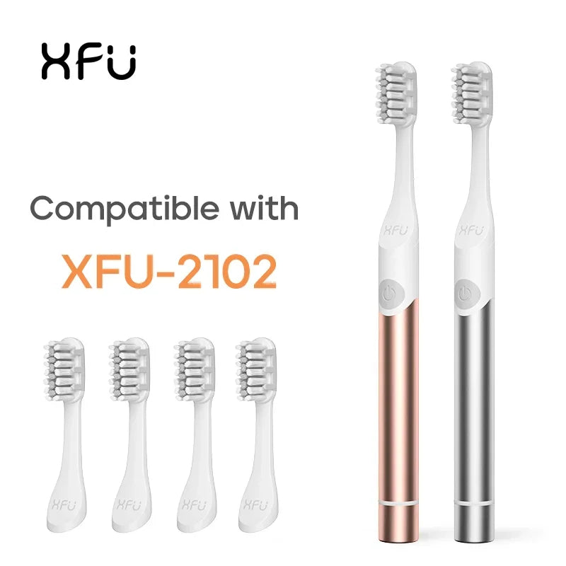 Seago 4pcs Sonic Toothbrush Heads for SG986/SG987/S2/SX/S5