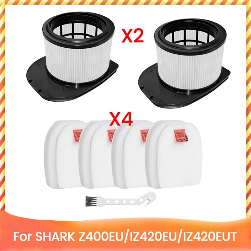 HEPA Filter Foam & Felt for Shark IZ400EU/IZ420EU Vacuums