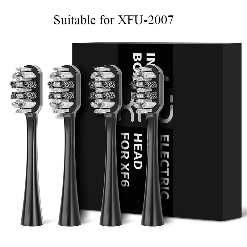 Seago 4pcs Sonic Toothbrush Heads for SG986/SG987/S2/SX/S5