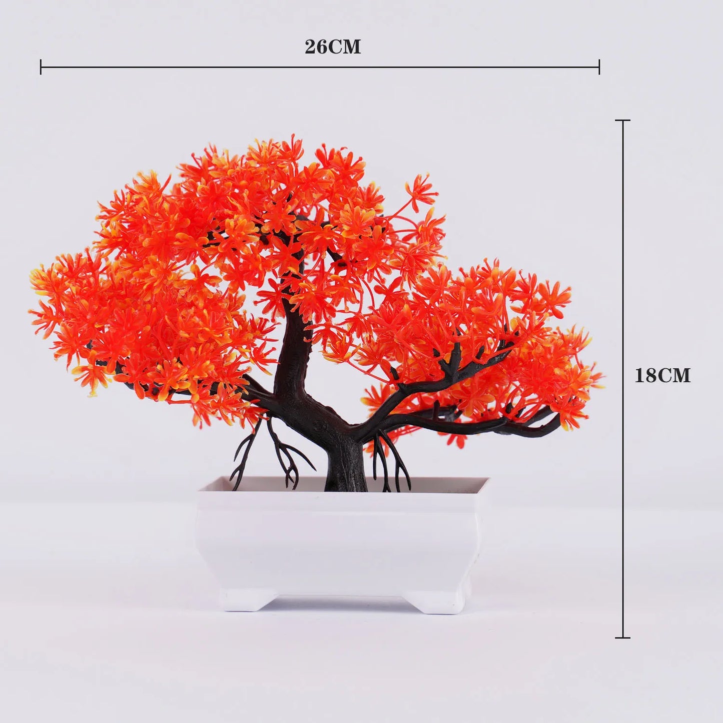Artificial Bonsai Tree - Lifelike Decor for Home & Garden