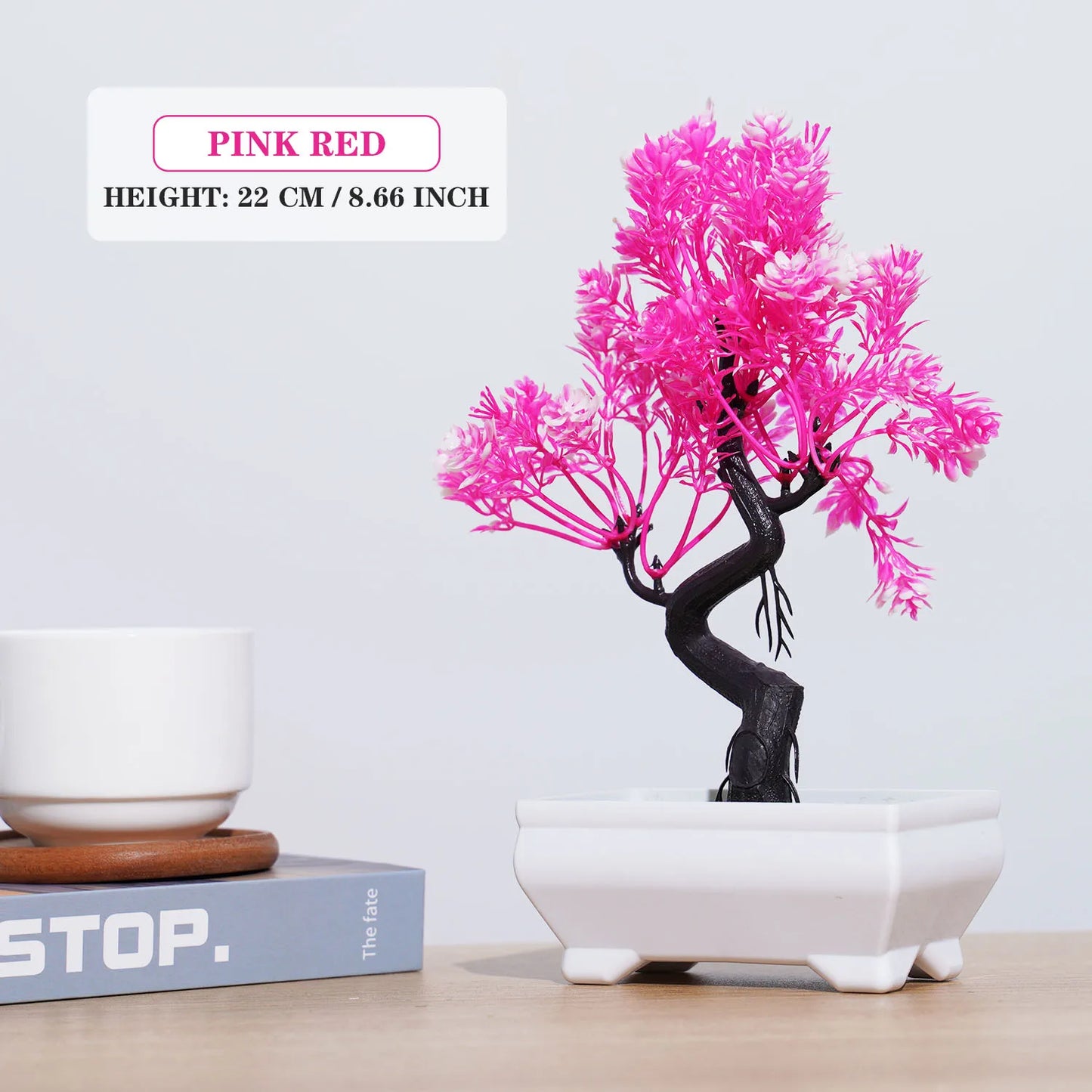 Artificial Bonsai Tree - Lifelike Decor for Home & Garden