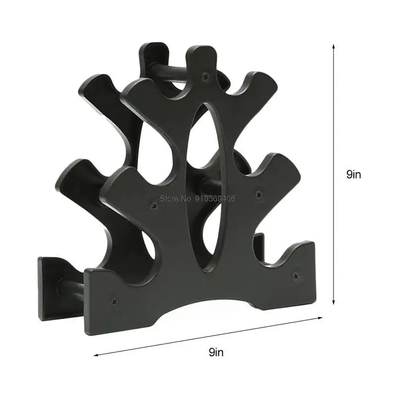 Dumbbell Storage Rack 3-Tier for Home Gym