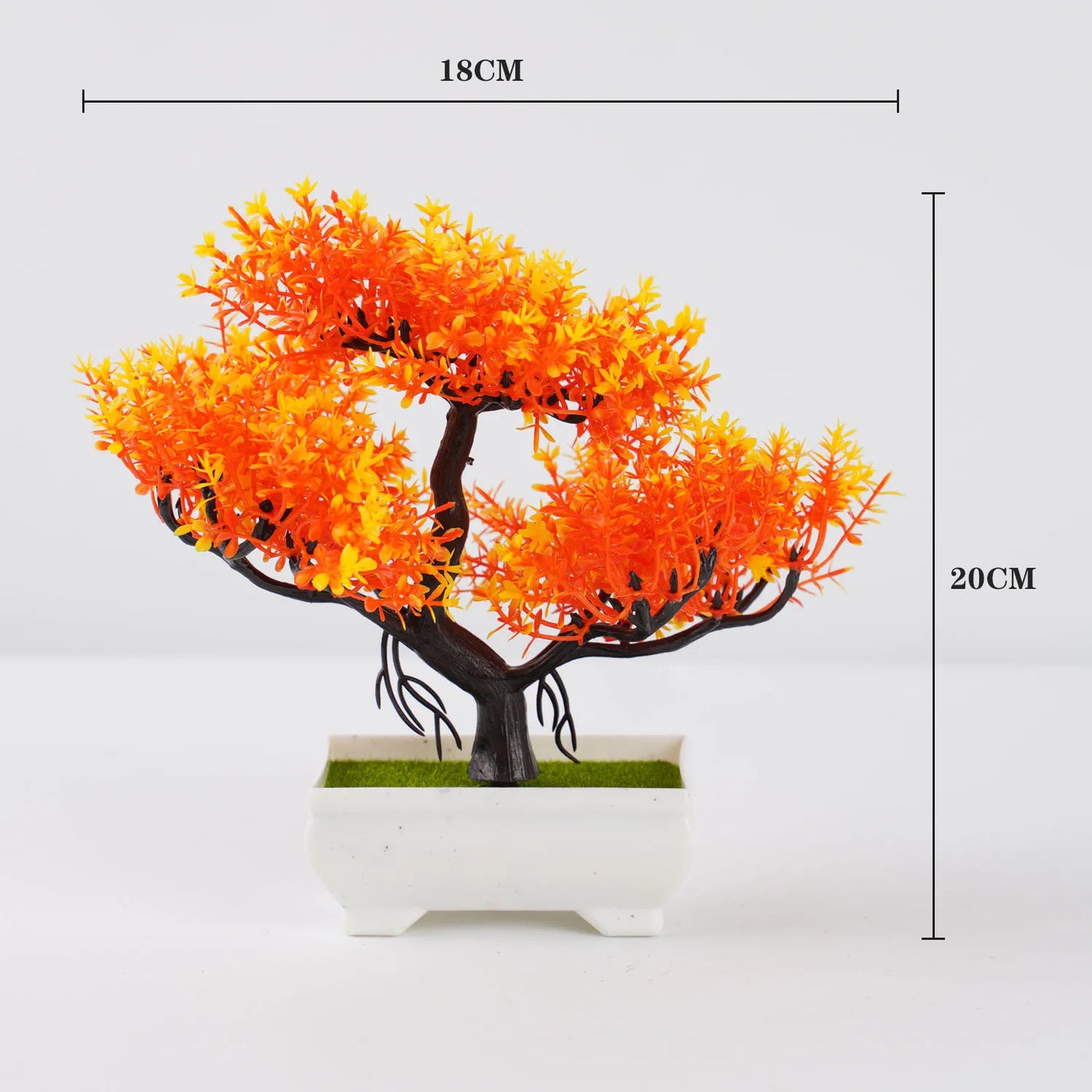 Artificial Bonsai Tree - Lifelike Decor for Home & Garden