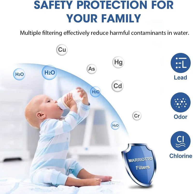 EDR1RXD1 Fridge Water Filter - Filter 1, W10295370A Compatible
