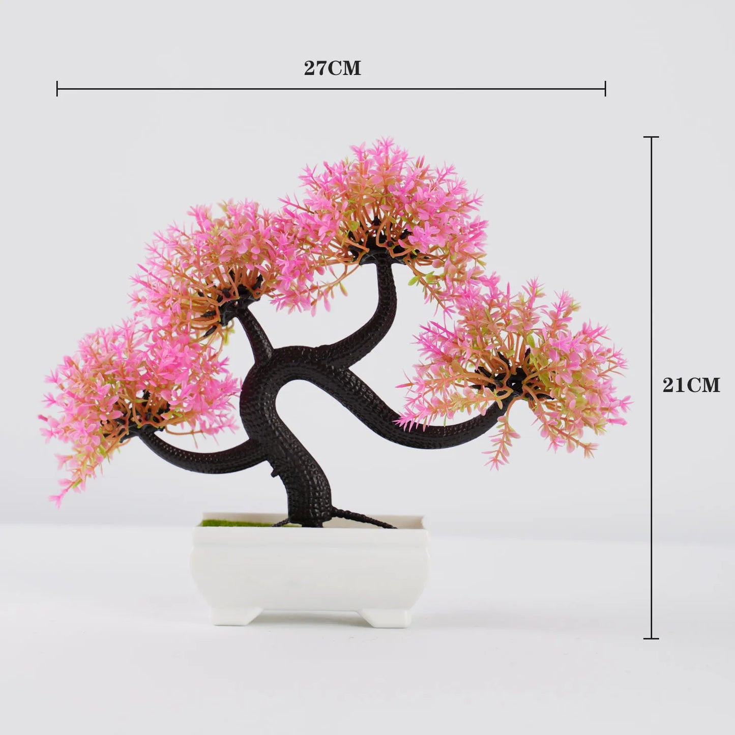 Artificial Bonsai Tree - Lifelike Decor for Home & Garden