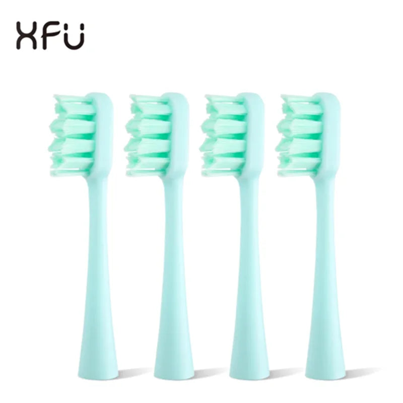 Seago 4pcs Sonic Toothbrush Heads for SG986/SG987/S2/SX/S5