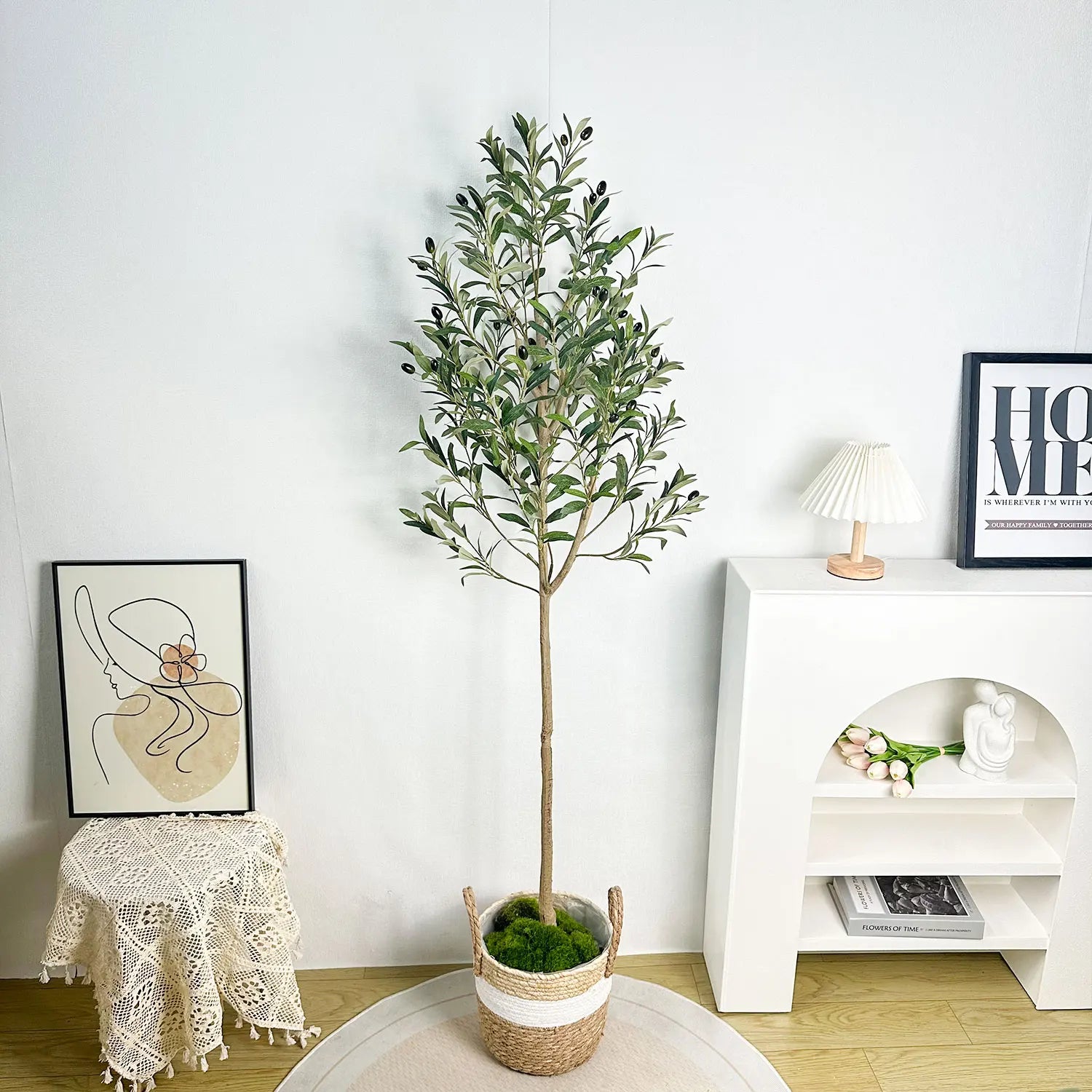 Artificial Olive Tree 65-200CM - Indoor Home Decor
