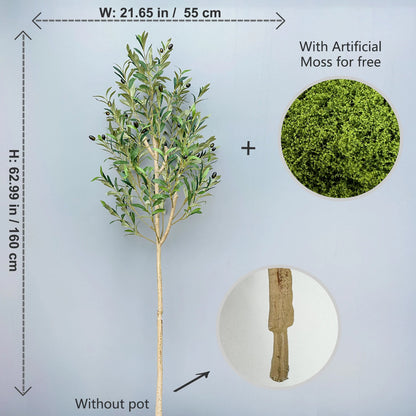 Artificial Olive Tree 65-200CM - Indoor Home Decor