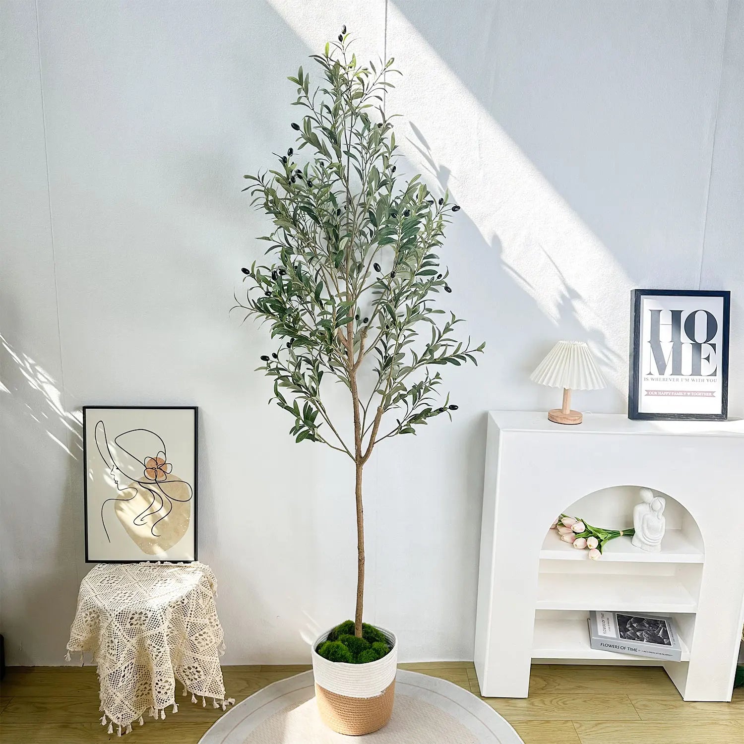 Artificial Olive Tree 65-200CM - Indoor Home Decor