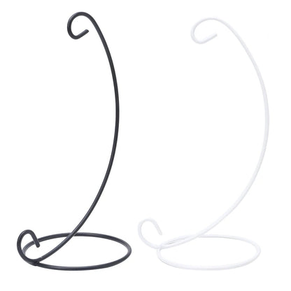 Metal Iron Hanging Plant Stand - Garden Decor Holder